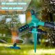 thumbnail image 5 of Aspersor Giratorio Césped 360 ​​grados Aspersor Refrigeración Material Alta (verde), 5 of 9