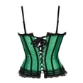 thumbnail image 3 of Grebrafan Corset Top Women Padded Push up Bridal Bustier Green 5XL, 3 of 5