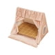 thumbnail image 3 of Casa de carpa interior de gato, cama de mascotas portátil de la cama de gato carpa para perros para gatos cachorro Rosa, 3 of 8