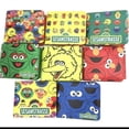thumbnail image 2 of Monedero doble con dibujos animados de Elmo y pájaro grande de Barrio Sésamo, bonito tarjetero plegable, monedero corto creativo kawaii para niños, 2 of 4