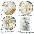 thumbnail image 3 of Designart "Zen Moment With Blue And Gold Bamboo V" Bamboo Floater Framed Canvas Prints, 3 of 5