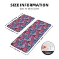 thumbnail image 2 of Sikiie Tropical Leaves Kitchen Mat 2 PCS Cushioned Kitchen Rug, Waterproof Non-Slip Kitchen Mats for Kitchen, Floor Home, Sink, Laundry, 2 of 6