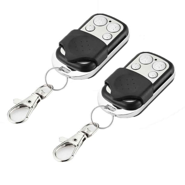 Cateissary Controlador remoto Abridor sin llave Controladores de instalaciones ajustables Cuatro botones Abridores de puertas de aleación de zinc Llavero Electrodomésticos Cateissary HA012357-00