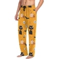 thumbnail image 5 of GZHJMY Black Cat Halloween Pajama Pants For Men, Men's Separate Bottoms, Small, Lounge Pants with Pockets, Christmas New Year Birthday Gifts, Small, Christmas New Year Birthday Gifts, Small, 5 of 7