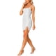 thumbnail image 2 of INSPIRE CHIC Vestido de Mujer con Encaje y Lentejuelas, Tirantes Espagueti, Vestido Mini para Fiesta de Cóctel M Plata, 2 of 6
