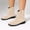 Beige, variant on Women's Western Cowboy Boots Wide Calf Low Chunky Heel Ankle Boots Country Concert Dress Short Boots