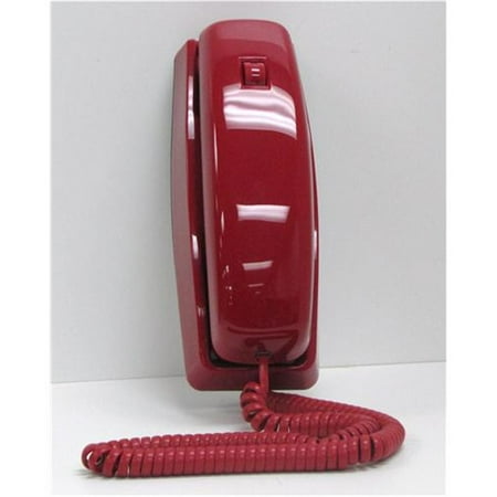 Cortelco 815047-VOE-21F Trendline Corded Phone Red