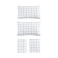 thumbnail image 6 of Eddie Bauer Westridge Plaid Bright Blue Cotton Flannel Full Sheet Set, 6 of 7