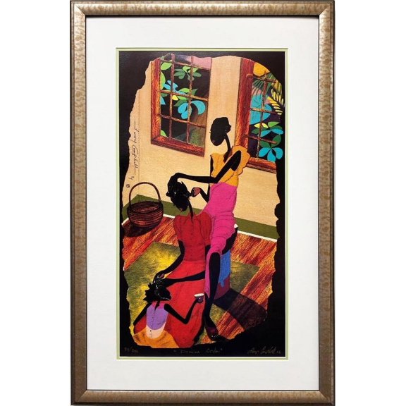Leroy Campbell "Divine Order" Signed & # African American Art Generic