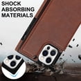 thumbnail image 5 of Funda para iPhone 14 con cordón de piel sintética, color liso, 5 of 5