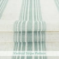 thumbnail image 3 of DriftAway Chris Vertical Striped Linen Blend Textured Light Filtering Semi Sheer Curtains for Living Room Bedroom 84 Inches Long Drapes Grommet 2 Panels, 3 of 5