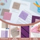 thumbnail image 4 of Yinder para notas adhesivas, con líneas transparentes, 7,6 x 7,6 cm, 24 unidades, color morado, 4 of 7