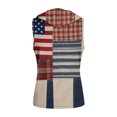 thumbnail image 6 of GrmtClth Mens Usa Flag Hooded Tank Tops Patriotic 1776-2026 Lightweight Gym Hoodie Sleeveless Comfy Muscle Shirt Athletic Bodybuilding Clothing Watermelon Red 2XL, 6 of 7