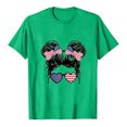 thumbnail image 3 of XZNGL Chemisiers à Manches Courtes pour Femmes T-Shirt Imprimé de la Fête de l'Indépendance pour Femmes Ample Décontracté Col Rond Manches Courtes Hauts pour Femmes Chemisier T-Shirts d'Été pour Femmes Hauts à Manches Courtes pour Femmes, 3 of 8