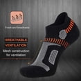 thumbnail image 4 of CAILDANL Mens Athletic Ankle Socks Moisture Wicking Cushion Running Low Cut Sock 6 Pack, 4 of 7