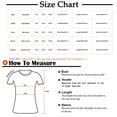thumbnail image 2 of USSUMA Womens Tops Casual Women's Trendy Shirts Printed T-shirt Short Sleeve Tunic Topss Tunic Tops Blouse Round Neck Tee Tops Casual Tops Female Tops, 2 of 7