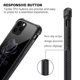 thumbnail image 3 of Djsok Compatible Con Iphone 11 Pro Funda Diseño Patrón Parachoques Trasero Anti Arañazos Esquinas Reforzadas Suave Tpu Caver Fundas Para Hombres Mujeres-Negro Rosa, 3 of 5
