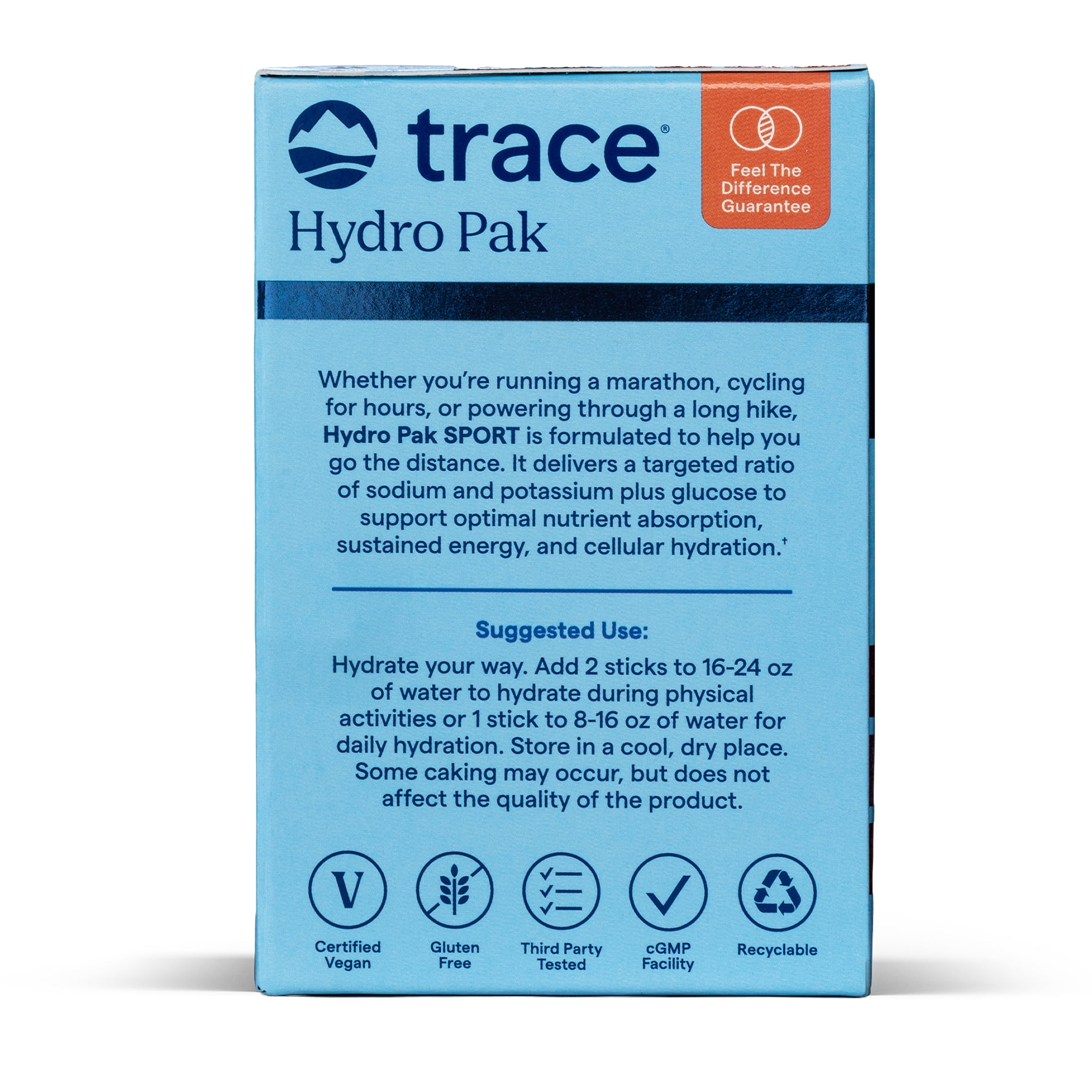 Trace Minerals Hydro Pak Sport Drink Mix Variety Pack, Raspberry Lemonade, Strawberry Coconut and Watermelon