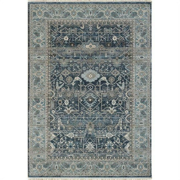 Dynamic Rugs JN246881550 2 ft. x 3 ft. 11 in. Juno 6881 Rectangle Transitional Area Rug - 550 Blue