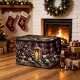 thumbnail image 6 of Trovenix Christmas Storage Box Bag Clothing Home Organizer Xmas Holiday Decorative Bin For Clothes Blankets Pillows Sweaters Quilts, 6 of 6