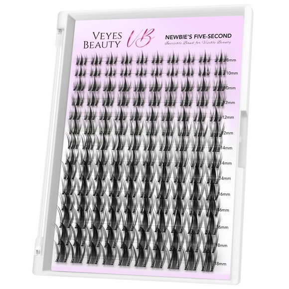 Extensiones de pestañas VEYESBEAUTY Lash Clusters Newbie's Series