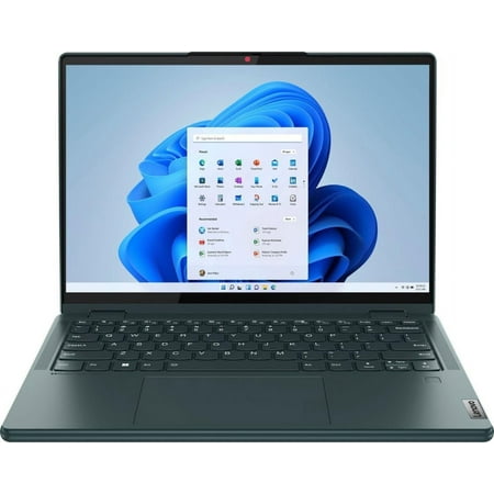 Lenovo Yoga 6 Laptop, 2023, 13.3" 1920 x 1200 Touchscreen, AMD Ryzen 5 7530U 6-Core, 8GB LPDDR4, 256GB SSD, Windows 11 Home, Backlit Keyboard, Wi-Fi 6, Bluetooth 5.1, 1080p FHD Camera, Dark Teal