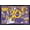Black Framed Version, variant on Friends 30th - Purple Wall Poster, 22.375" x 34" Framed
