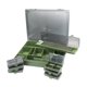thumbnail image 5 of Caja de almacenamiento de pesca, juego de equipo, estuche compacto y multifuncional para aparejos, cajas para señuelos de pesca, para regalo, viajes,, 5 of 8