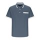 thumbnail image 5 of pstuiky camisetas de hombre, Camisa informal de manga corta con cuello vuelto, cómoda y lisa, para hombre ropa de hombre xl, 5 of 6