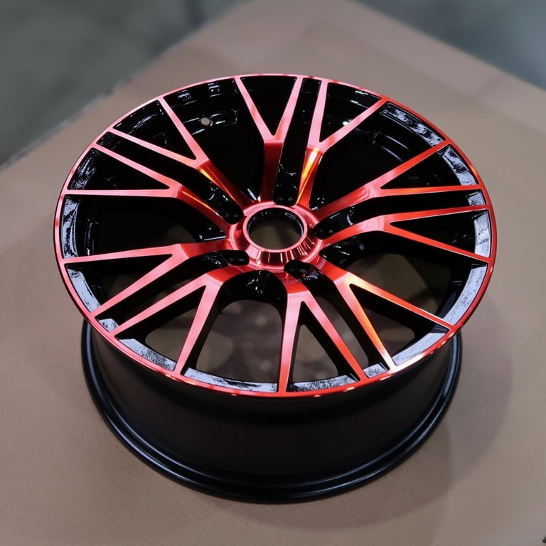 17 inch Black Machined Red Alloy Wheel Rim 5x114.3 for Acura TLX