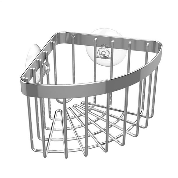 Soporte para Esponja para Colgar PañOs de Cocina, Estuche para 2 en 1 Triangular Que Ahorra Espacio, Organizador Esquinero para de Cocina de Acero Inoxidable