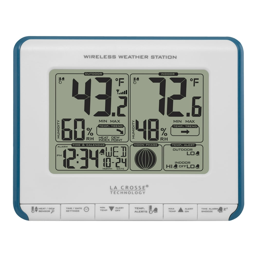 La Crosse Technology Wireless Weather Station with Alerts, 3081711BL