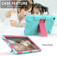 thumbnail image 6 of Galaxy Tab A 10.1 2019 Case, SM-T510/SM-T515 Case, Dteck Heavy Duty Rugged Case, Hybrid Shockproof Protective Cover with Kickstand For Samsung Tab A 10.1 T510/T515 2019 Release, Mint/Rose, 6 of 7