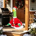 thumbnail image 6 of Nkmbld Christmas Porch Goose Clothes for 23" Cement Plastic Geese Statue, Porch Goose Decorations for Christmas Outdoor Yard Patio Decoration, 6 of 8