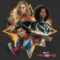 thumbnail image 2 of Women's The Marvels Action Poses  Graphic Tee Black 2X Large, 2 of 4