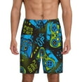 thumbnail image 2 of Daiia Play Game Mens Woven Stretch Pajama Short,Short Pajama Pants-XX-Large, 2 of 9