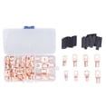 thumbnail image 1 of Conectores de terminal de cable de Cobre BuyWeek multifuncionales 140 piezas, 1 of 12