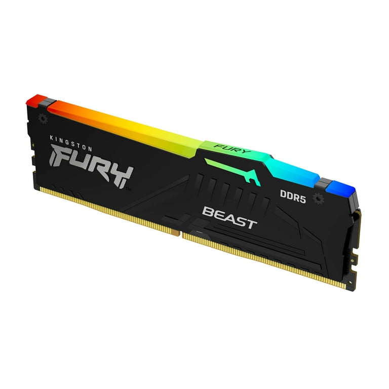 Kingston FURY Beast RAM Module - For Motherboard - 128 GB (2 x