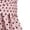 Pink, variant on Women's A Line Elegant Polka Dot Print Ruffle Sleeve Tie Waist Midi Chic Dress for Summer Casual Blue XS