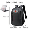thumbnail image 4 of Unisex Laptop Backpack Rucksack Laptop Bag Durable Multi Purpose Computer Backpack Travel Business Computer Rucksack, 4 of 5