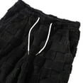 thumbnail image 4 of Men's Pajamas Shorts Casual Elastic Waist Fleece Shorts with Pockets, XL, 4 of 8