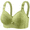 Green, variant on Women's High Support Wireless Bra - Full Coverage Adjustable Strap Comfort Bra