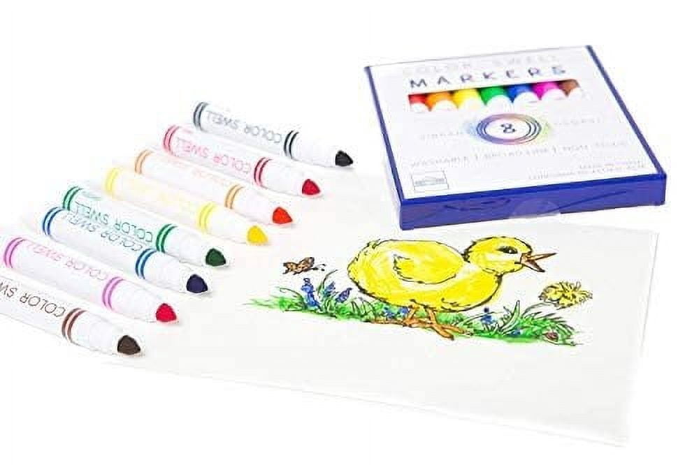 Color Swell Washable Markers Bulk Pack 36 Sets 8 Count Vibrant Colors 288 Total Perfect Large Pack for Teachers, Kids, and Classrooms