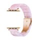 thumbnail image 5 of Adecuado para Apple iWatch 7 correa de resina de cinco cuentas Apple Watch 654321SE pulsera floral glaciar, 5 of 5