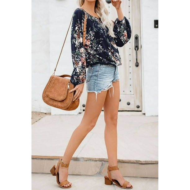 Blouse paysanne femme sale