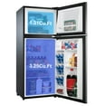 thumbnail image 6 of Galanz 4.6 cu ft Stainless Steel Mini Fridge with Freezer—compact, energy-efficient refrigerator ideal for dorms, offices, and small spaces., 6 of 11