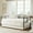 Black without Trundle, variant on IDEALHOUSE Twin Daybed, Sturdy Metal Day Bed with Steel Slat Support, Arched Headboard Sofa Bed for Living Room, Bedroom and Guest Room, Pink