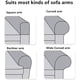 thumbnail image 5 of Xiao Hua Fundas de reposabrazos de elastano para sillones reclinables, sofás y sillones (2 unidades, color verde), 5 of 5