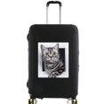thumbnail image 1 of Animal Series Printed Pattern Travel Essentials Bag with 18-32 Inch Capacity Travel Accessories Trolley Case Protective Cover 8animal 056 M, 1 of 6