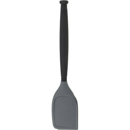 

Sabatier Nylon Spatula with Silicone Head 12-Inch Black/Gray